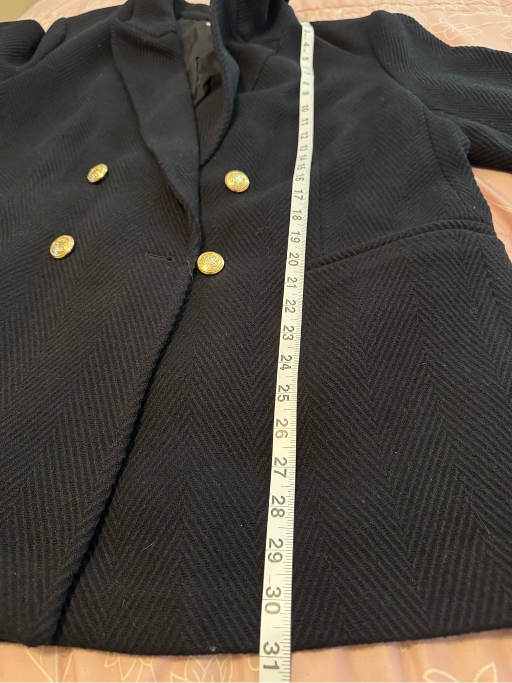 H&M Black Wool Blend Tailored Blazer
Jacket - Women's Size XL (EUC) - Picture 12 of 16